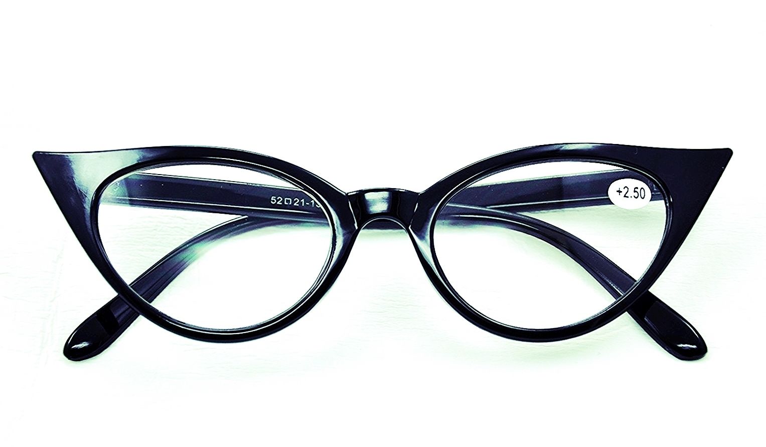 Fashion Cat Eye Reading Glasses Retro Stylish 7 Lens Power And 5 Colours